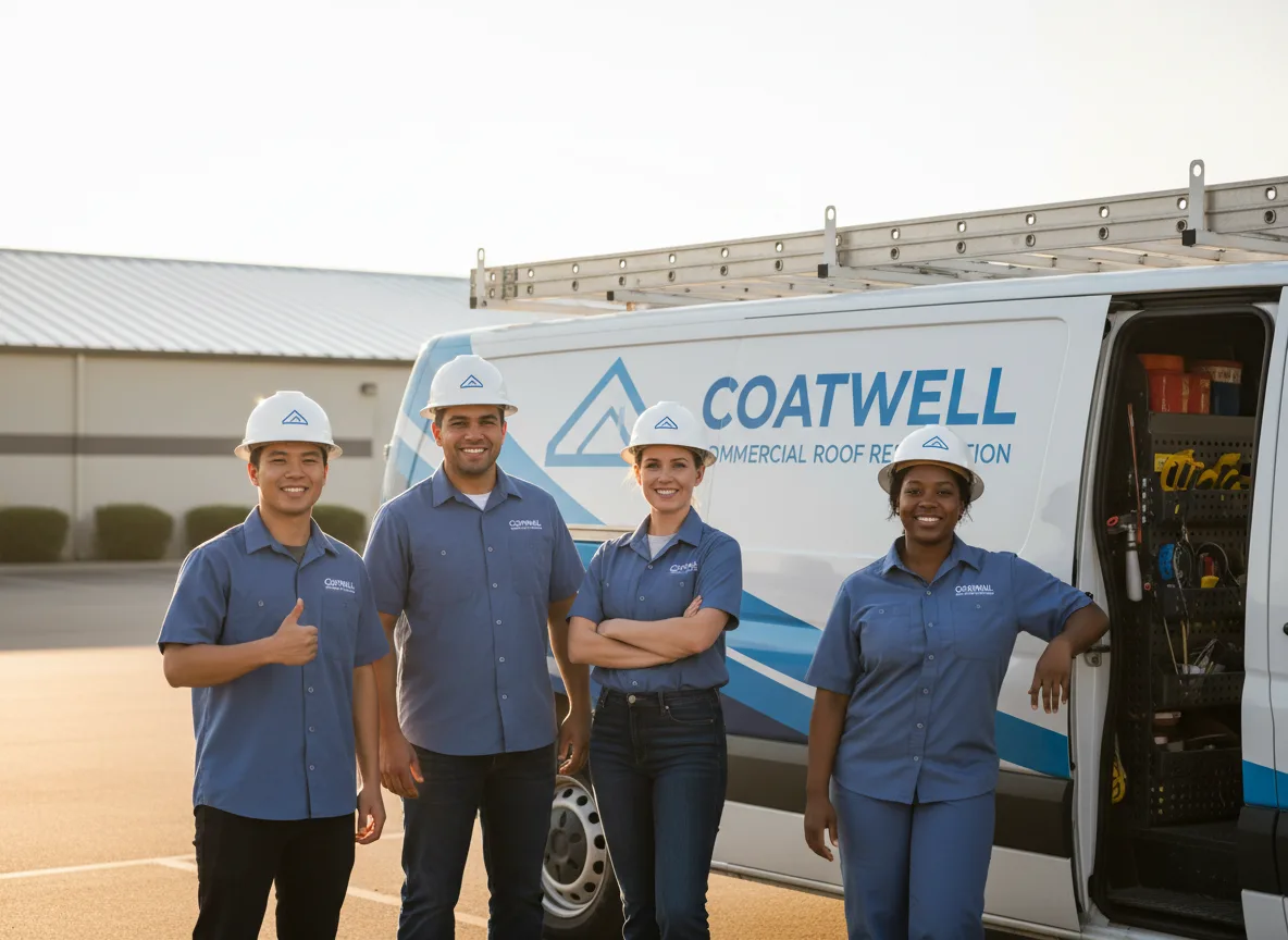 Commercial roof coating company in Meally, KY